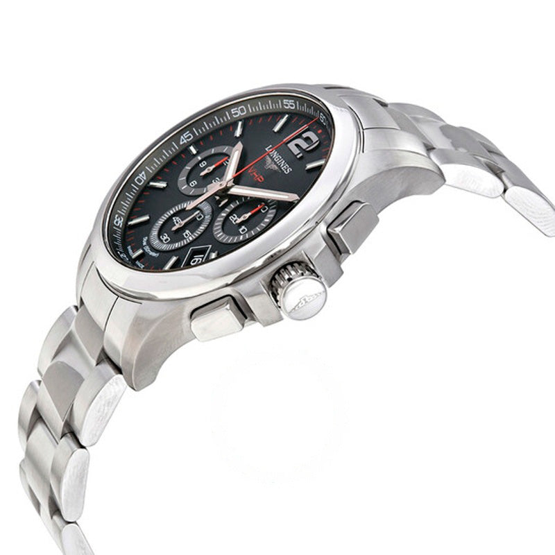 Relógio Conquest VHP Perpetual Chronograph Quartzo Mostrador Preto 42 mm - Mercado de Luxo - O Maior E-Commerce de Bens, Produtos e Serviços de Luxo do Brasil.