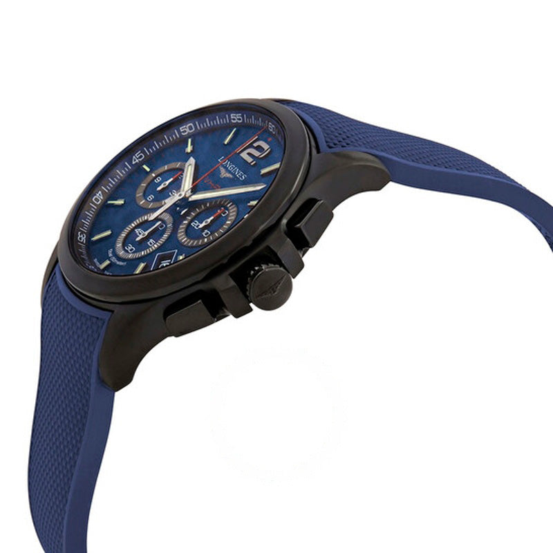 Relógio Conquest VHP Perpetual Chronograph Quartzo Mostrador Azul 42 mm - Mercado de Luxo - O Maior E-Commerce de Bens, Produtos e Serviços de Luxo do Brasil.