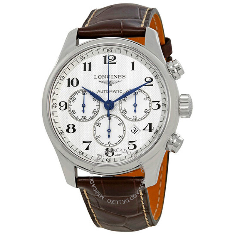 Relógio Master Collection Cronógrafo Automático Mostrador Branco 44 mm - Mercado de Luxo - O Maior E-Commerce de Bens, Produtos e Serviços de Luxo do Brasil.
