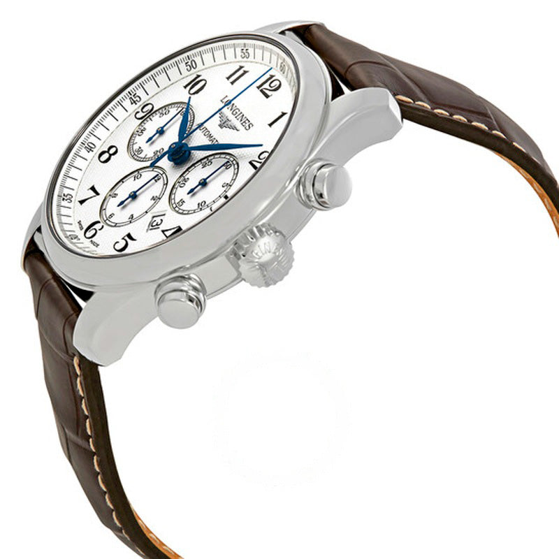 Relógio Master Collection Cronógrafo Automático Mostrador Branco 44 mm - Mercado de Luxo - O Maior E-Commerce de Bens, Produtos e Serviços de Luxo do Brasil.