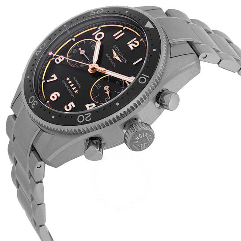 Relógio Spirit Flyback Cronógrafo Automático Mostrador Preto 42 mm - Mercado de Luxo - O Maior E-Commerce de Bens, Produtos e Serviços de Luxo do Brasil.