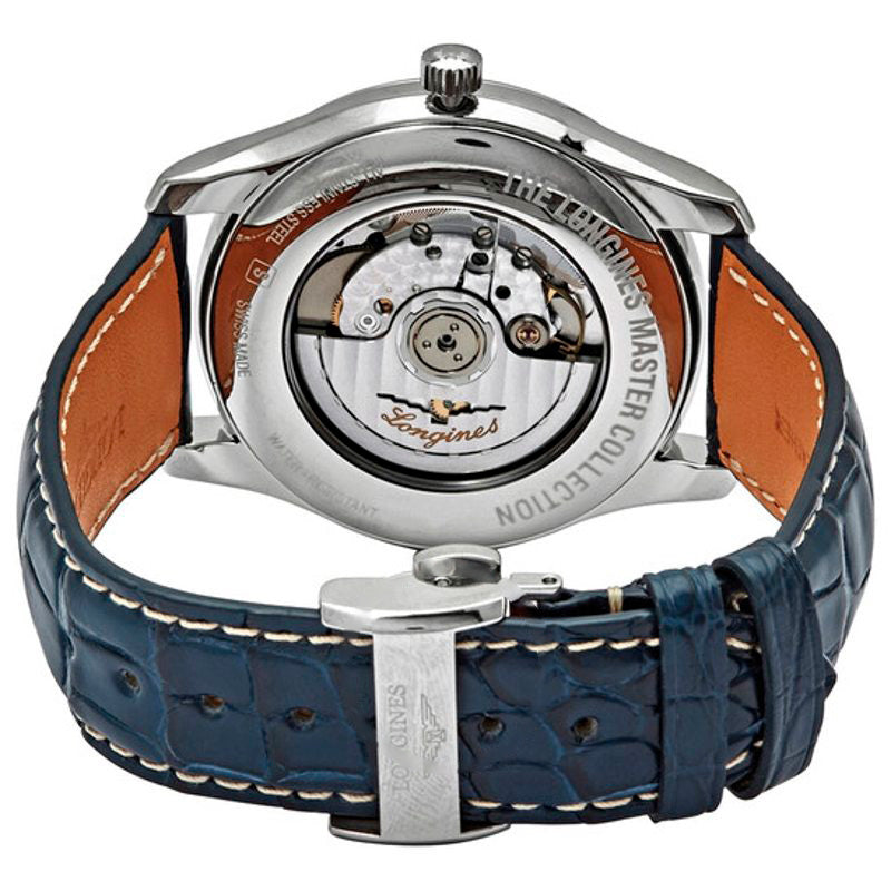 Relógio Master Collection Moonphase Automático Mostrador Azul 42 mm - Mercado de Luxo - O Maior E-Commerce de Bens, Produtos e Serviços de Luxo do Brasil.