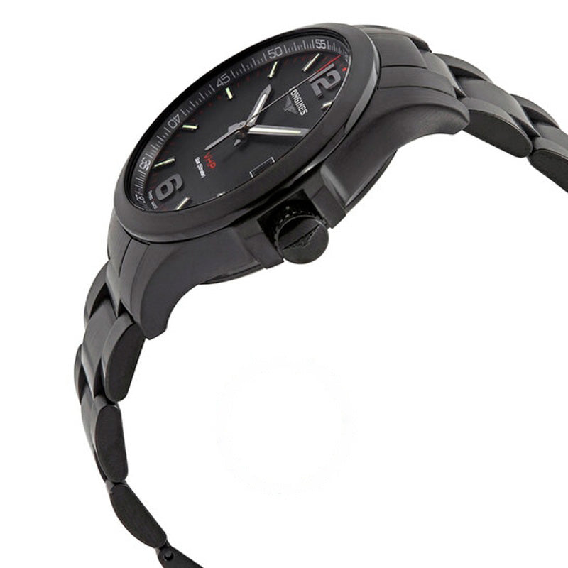 Relógio Conquest VHP Perpetual Quartz Mostrador Preto 41 mm - Mercado de Luxo - O Maior E-Commerce de Bens, Produtos e Serviços de Luxo do Brasil.