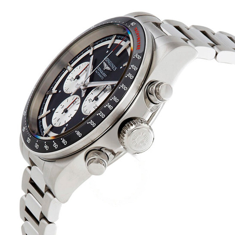 Relógio Conquest Chronograph Automático Mostrador Preto 42 mm - Mercado de Luxo - O Maior E-Commerce de Bens, Produtos e Serviços de Luxo do Brasil.