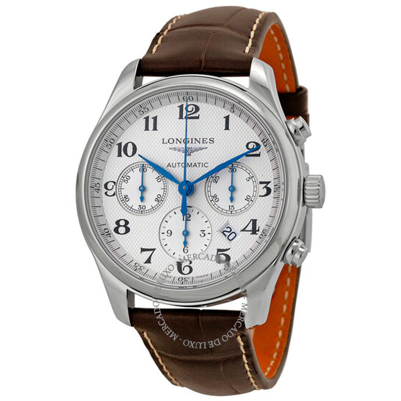 Relógio Master Chronograph Automático Mostrador Prateado 42 mm - Mercado de Luxo - O Maior E-Commerce de Bens, Produtos e Serviços de Luxo do Brasil.