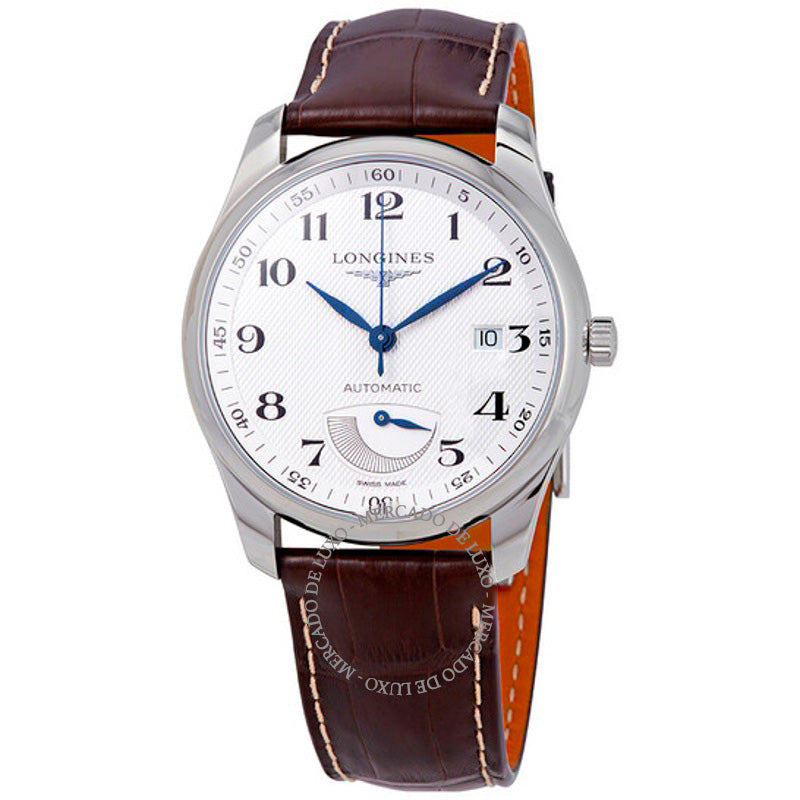 Relógio Master Collection Automático Mostrador Prateado 40 mm - Mercado de Luxo - O Maior E-Commerce de Bens, Produtos e Serviços de Luxo do Brasil.