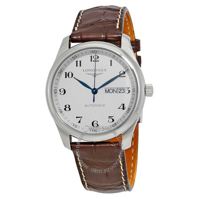 Relógio Master Collection Automático Mostrador Prateado 38 mm - Mercado de Luxo - O Maior E-Commerce de Bens, Produtos e Serviços de Luxo do Brasil.