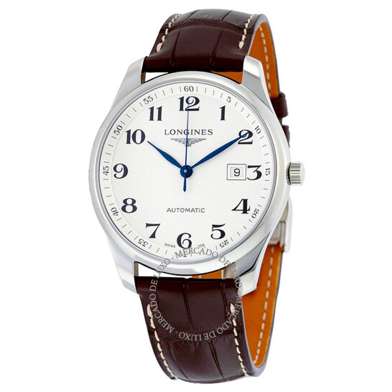 Relógio Master Collection Automático Mostrador Prateado 42 mm - Mercado de Luxo - O Maior E-Commerce de Bens, Produtos e Serviços de Luxo do Brasil.