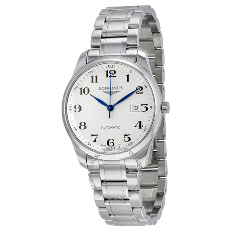 Relógio Master Collection Automático Mostrador Prateado 42 mm - Mercado de Luxo - O Maior E-Commerce de Bens, Produtos e Serviços de Luxo do Brasil.