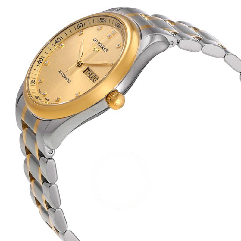 Relógio Master Automatic Diamond Champagne Dial 38 mm - Mercado de Luxo - O Maior E-Commerce de Bens, Produtos e Serviços de Luxo do Brasil.