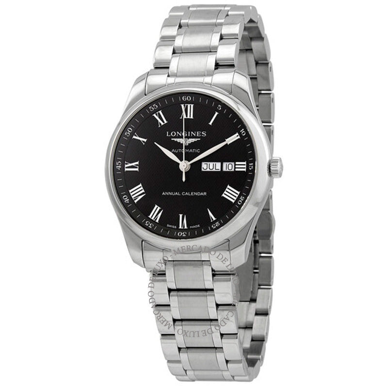 Relógio Master Collection Automático Mostrador Preto  - Mercado de Luxo - O Maior E-Commerce de Bens, Produtos e Serviços de Luxo do Brasil.