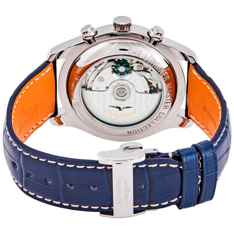 Relógio Master Chronograph Automático Mostrador Azul 42 mm - Mercado de Luxo - O Maior E-Commerce de Bens, Produtos e Serviços de Luxo do Brasil.