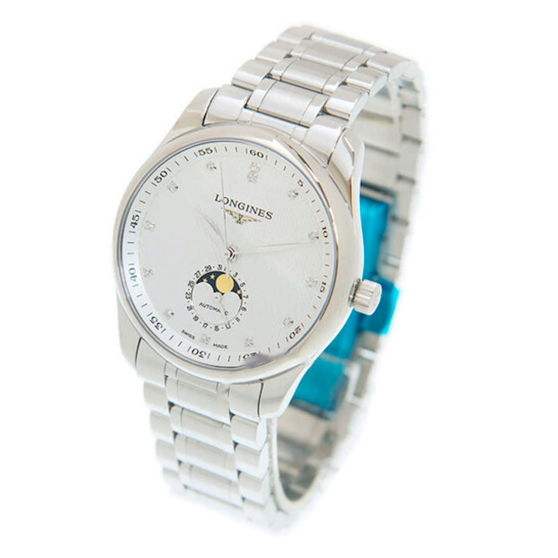 Relógio Master Automatic Fases da Lua Mostrador Branco 40 mm - Mercado de Luxo - O Maior E-Commerce de Bens, Produtos e Serviços de Luxo do Brasil.