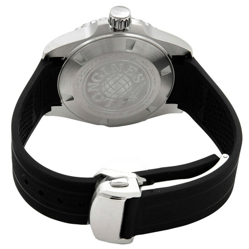 Relógio Hydroconquest GMT Automático Mostrador Preto 41 mm - Mercado de Luxo - O Maior E-Commerce de Bens, Produtos e Serviços de Luxo do Brasil.