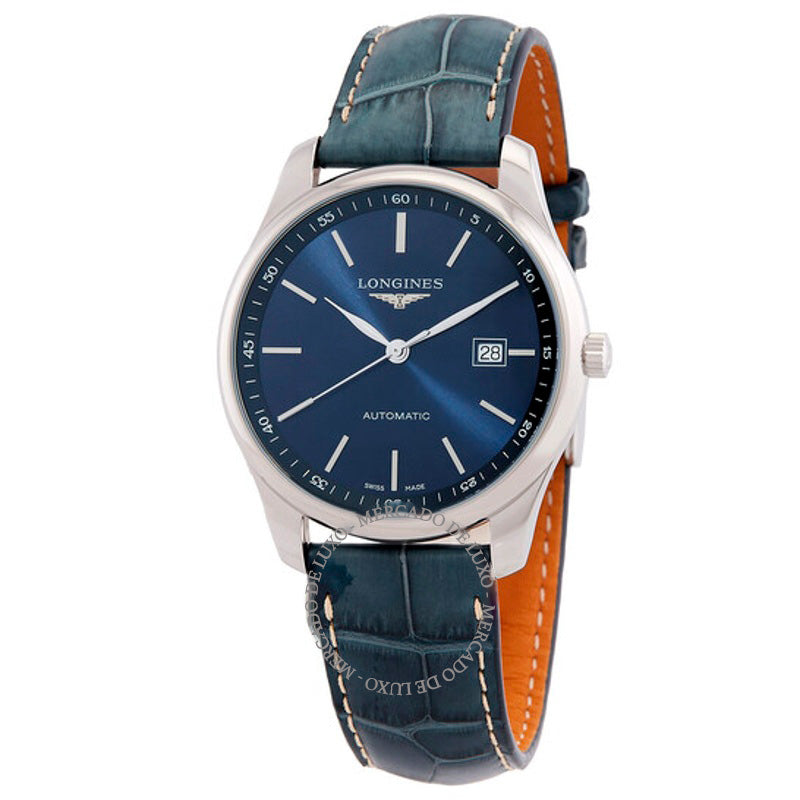 Relógio Coleção Master Automático Mostrador Azul 42 mm - Mercado de Luxo - O Maior E-Commerce de Bens, Produtos e Serviços de Luxo do Brasil.