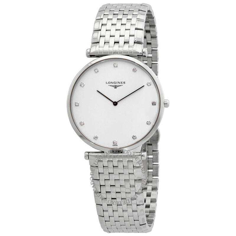 Relógio La Grande Classique Quartzo Mostrador Branco 37 mm - Mercado de Luxo - O Maior E-Commerce de Bens, Produtos e Serviços de Luxo do Brasil.