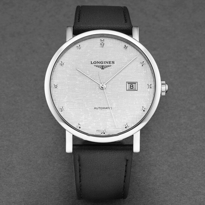 Relógio Elegante mostrador automático de diamante prateado 41 mm - Mercado de Luxo - O Maior E-Commerce de Bens, Produtos e Serviços de Luxo do Brasil.