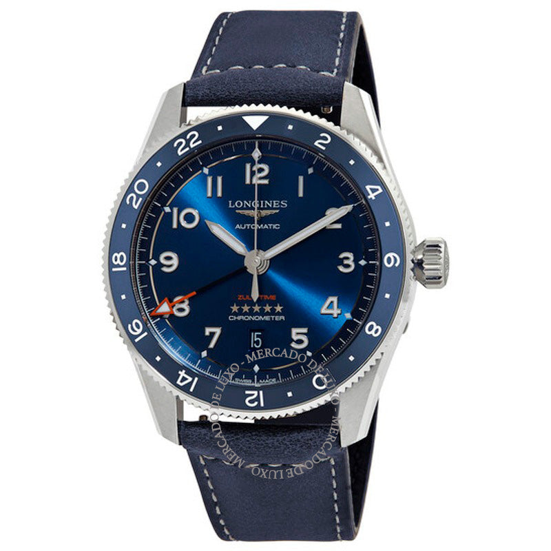 Relógio Spirit Zulu Time Automático Mostrador Azul 42 mm - Mercado de Luxo - O Maior E-Commerce de Bens, Produtos e Serviços de Luxo do Brasil.