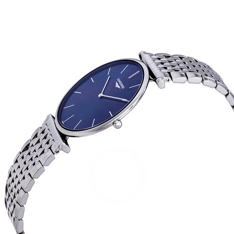 Relógio La Grande Classique Sunray Mostrador Azul 37 mm - Mercado de Luxo - O Maior E-Commerce de Bens, Produtos e Serviços de Luxo do Brasil.