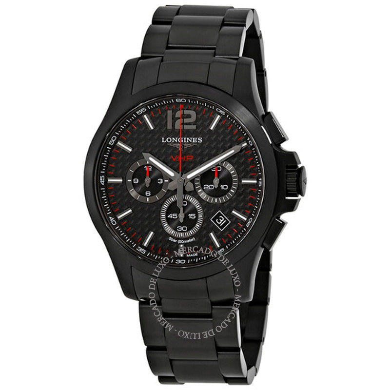 Relógio Conquest VHP Mostrador em Carbono Preto 44 mm - Mercado de Luxo - O Maior E-Commerce de Bens, Produtos e Serviços de Luxo do Brasil.