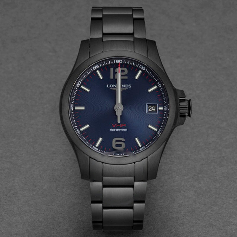 Relógio Conquest VHP Quartzo Mostrador Azul 41 mm - Mercado de Luxo - O Maior E-Commerce de Bens, Produtos e Serviços de Luxo do Brasil.