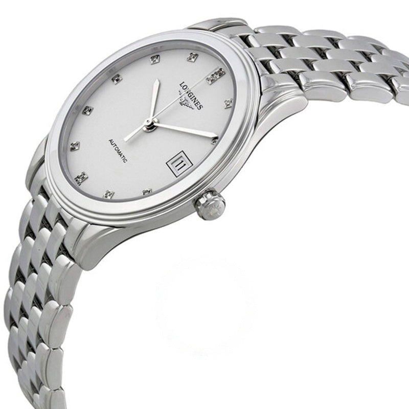 Relógio Mostrador branco automático principal 35 mm - Mercado de Luxo - O Maior E-Commerce de Bens, Produtos e Serviços de Luxo do Brasil.