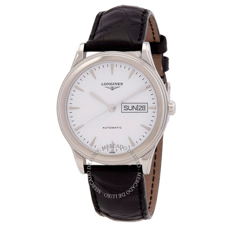 Relógio Mostrador branco automático principal 38 mm - Mercado de Luxo - O Maior E-Commerce de Bens, Produtos e Serviços de Luxo do Brasil.
