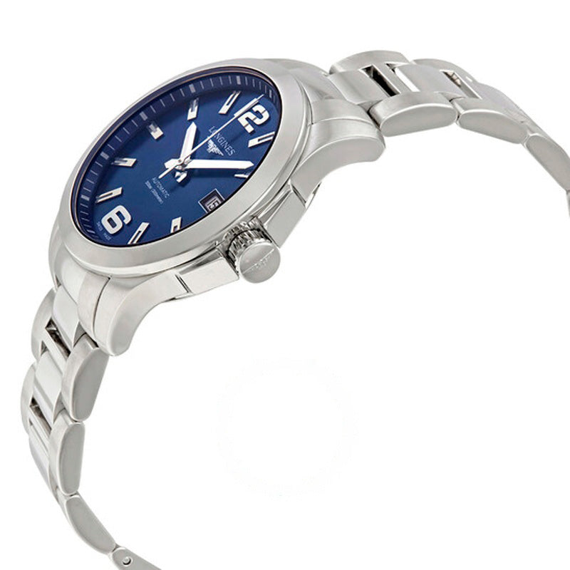 Relógio Conquest Automático Mostrador Azul 39 mm - Mercado de Luxo - O Maior E-Commerce de Bens, Produtos e Serviços de Luxo do Brasil.