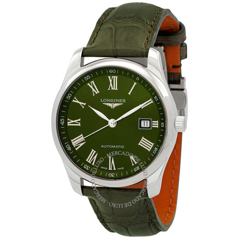 Relógio Master Automatic Green Dial 40 mm - Mercado de Luxo - O Maior E-Commerce de Bens, Produtos e Serviços de Luxo do Brasil.