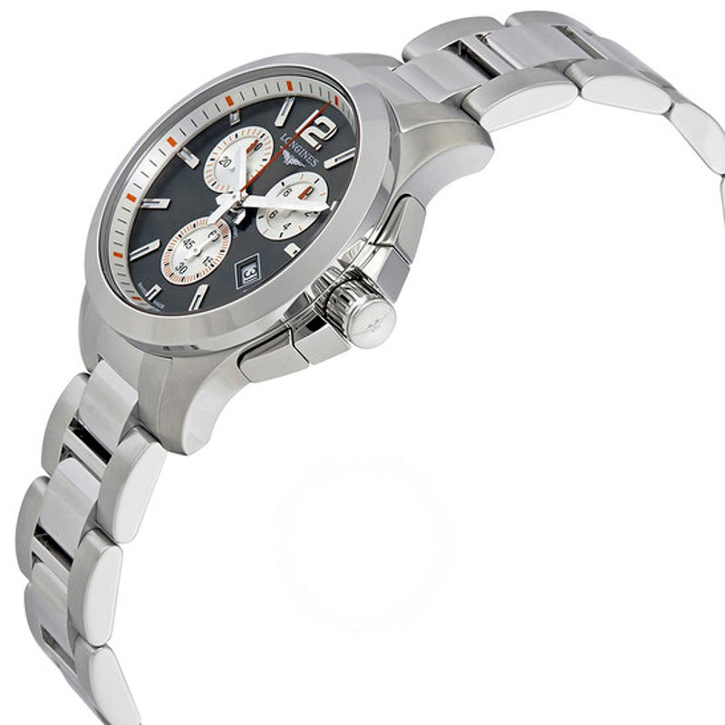Relógio Conquest Quartz Mostrador Preto 36 mm - Mercado de Luxo - O Maior E-Commerce de Bens, Produtos e Serviços de Luxo do Brasil.