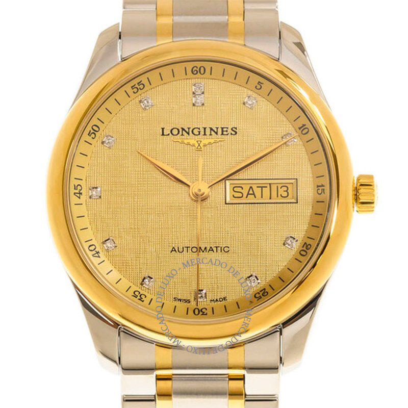 Relógio Master Automatic Diamond 38 mm - Mercado de Luxo - O Maior E-Commerce de Bens, Produtos e Serviços de Luxo do Brasil.