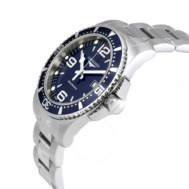 Relógio Mostrador Azul HydroConquest 44 mm - Mercado de Luxo - O Maior E-Commerce de Bens, Produtos e Serviços de Luxo do Brasil.