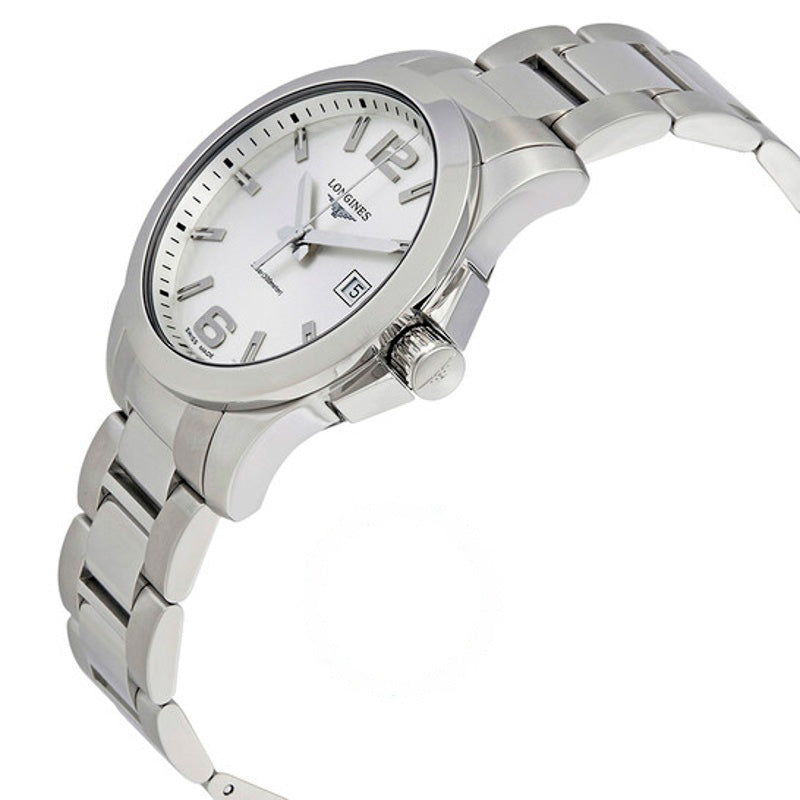 Relógio Conquest Silver Dial 41 mm - Mercado de Luxo - O Maior E-Commerce de Bens, Produtos e Serviços de Luxo do Brasil.