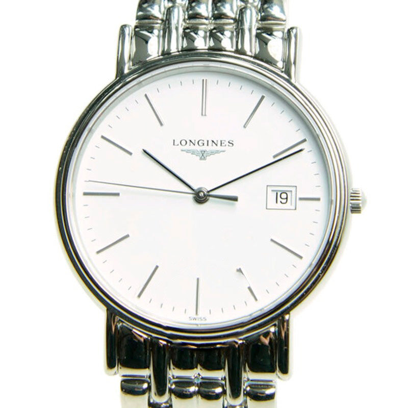 Relógio PRESENCE Mostrador Branco 38 mm - Mercado de Luxo - O Maior E-Commerce de Bens, Produtos e Serviços de Luxo do Brasil.