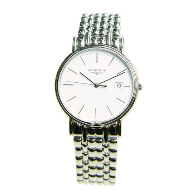 Relógio PRESENCE Mostrador Branco 38 mm - Mercado de Luxo - O Maior E-Commerce de Bens, Produtos e Serviços de Luxo do Brasil.
