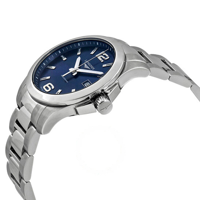 Relógio Conquest Blue Dial 41 mm - Mercado de Luxo - O Maior E-Commerce de Bens, Produtos e Serviços de Luxo do Brasil.
