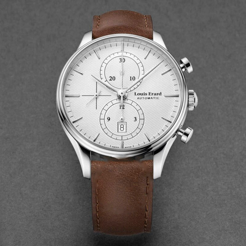 Relógio Heritage Chronograph Automático Mostrador Prateado 43 mm - Mercado de Luxo - O Maior E-Commerce de Bens, Produtos e Serviços de Luxo do Brasil.