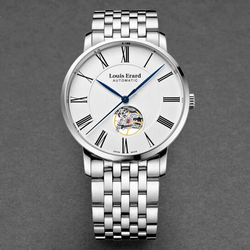 Relógio Mostrador prateado automático Excellence 40 mm - Mercado de Luxo - O Maior E-Commerce de Bens, Produtos e Serviços de Luxo do Brasil.