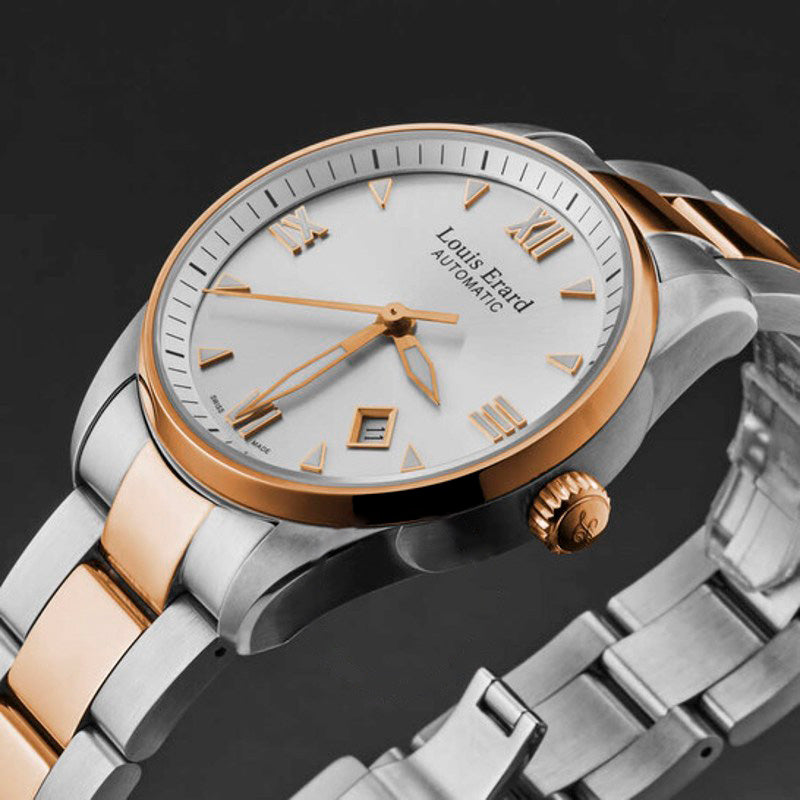Relógio Heritage Automatic Silver Dial  - Mercado de Luxo - O Maior E-Commerce de Bens, Produtos e Serviços de Luxo do Brasil.