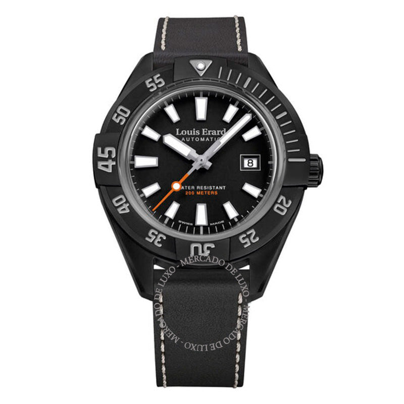 Relógio Esportivo Automático Mostrador Preto 44 mm - Mercado de Luxo - O Maior E-Commerce de Bens, Produtos e Serviços de Luxo do Brasil.