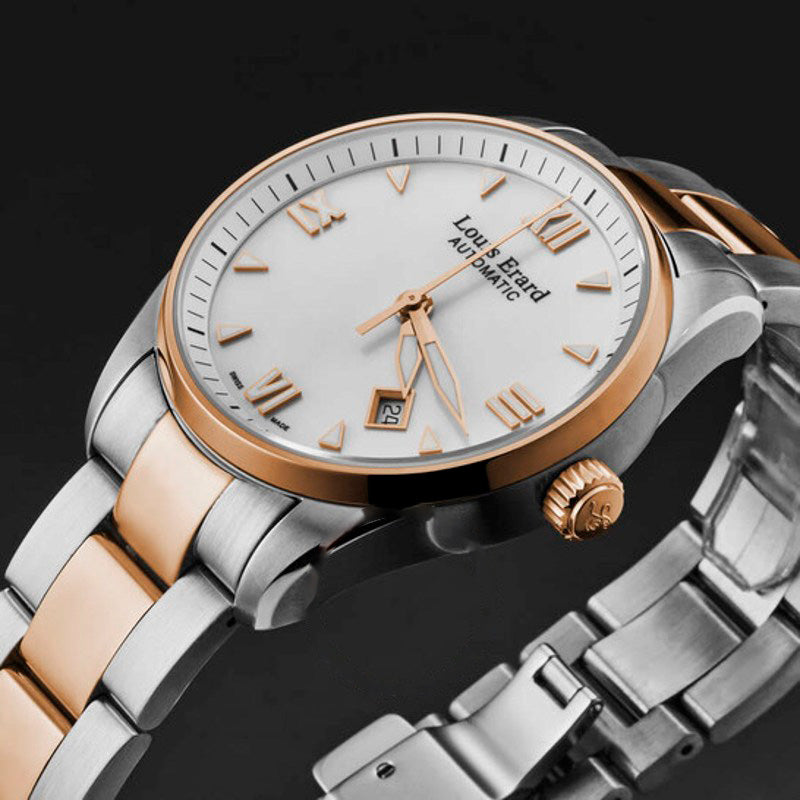 Relógio Heritage Automático Mostrador Branco 40 mm - Mercado de Luxo - O Maior E-Commerce de Bens, Produtos e Serviços de Luxo do Brasil.