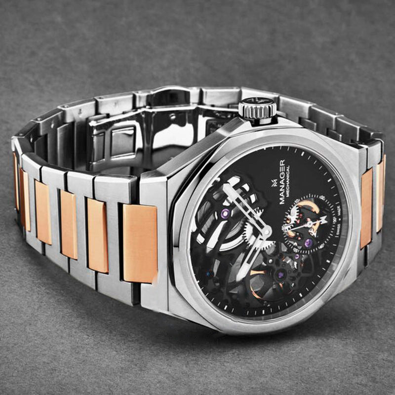 Relógio Revolution Manual Wind Mostrador Preto 44 mm - Mercado de Luxo - O Maior E-Commerce de Bens, Produtos e Serviços de Luxo do Brasil.