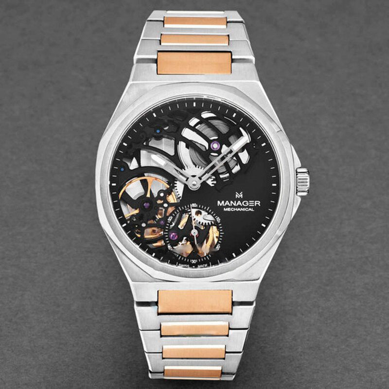 Relógio Revolution Manual Wind Mostrador Preto 44 mm - Mercado de Luxo - O Maior E-Commerce de Bens, Produtos e Serviços de Luxo do Brasil.