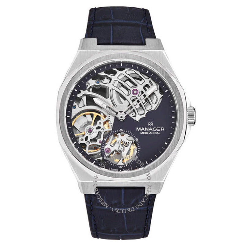 Relógio Revolução Corda Manual Mostrador Azul 44 mm - Mercado de Luxo - O Maior E-Commerce de Bens, Produtos e Serviços de Luxo do Brasil.