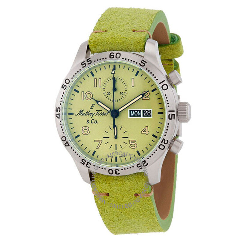 Relógio Tipo 21 Chrono Auto Cronógrafo Automático Mostrador Verde 42 mm - Mercado de Luxo - O Maior E-Commerce de Bens, Produtos e Serviços de Luxo do Brasil.