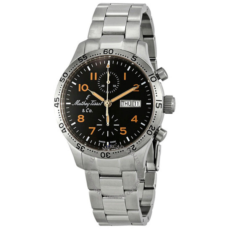 Relógio Cronógrafo automático tipo 21 Chrono Mostrador preto 42 mm - Mercado de Luxo - O Maior E-Commerce de Bens, Produtos e Serviços de Luxo do Brasil.