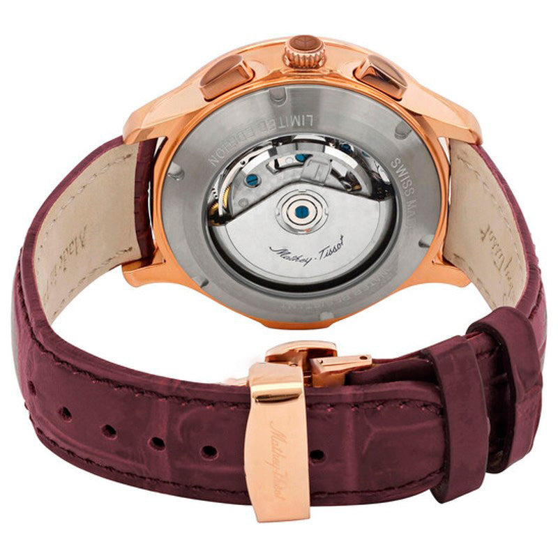 Relógio Edmond Chrono Cronógrafo Automático Mostrador Roxo 42 mm - Mercado de Luxo - O Maior E-Commerce de Bens, Produtos e Serviços de Luxo do Brasil.