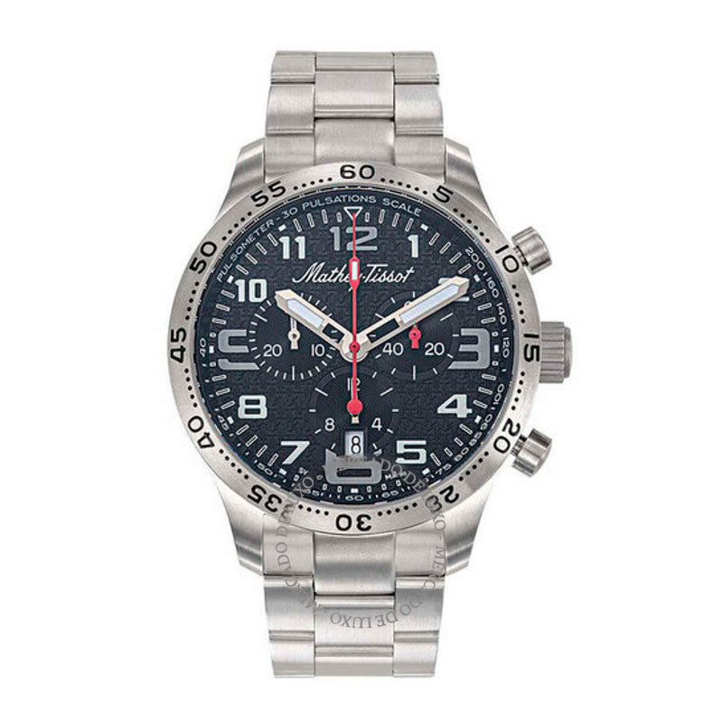 Relógio Cronógrafo de titânio tipo 21 mostrador preto de quartzo 42 mm - Mercado de Luxo - O Maior E-Commerce de Bens, Produtos e Serviços de Luxo do Brasil.