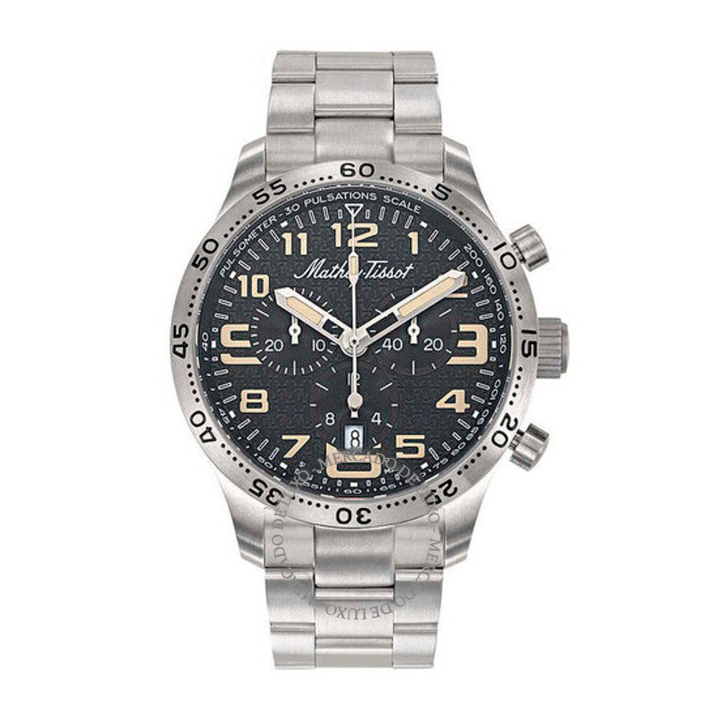 Relógio Cronógrafo de titânio tipo 21 mostrador preto de quartzo 42 mm - Mercado de Luxo - O Maior E-Commerce de Bens, Produtos e Serviços de Luxo do Brasil.