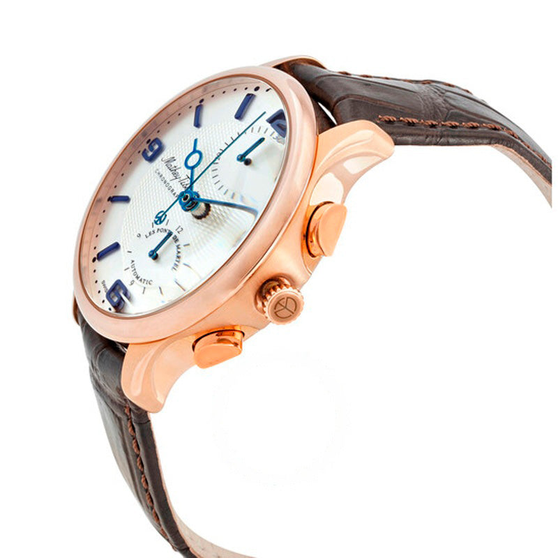 Relógio Edmond Chrono Cronógrafo Automático Mostrador Branco  - Mercado de Luxo - O Maior E-Commerce de Bens, Produtos e Serviços de Luxo do Brasil.